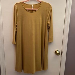 42pops Golden Yellow Tunic/Dress